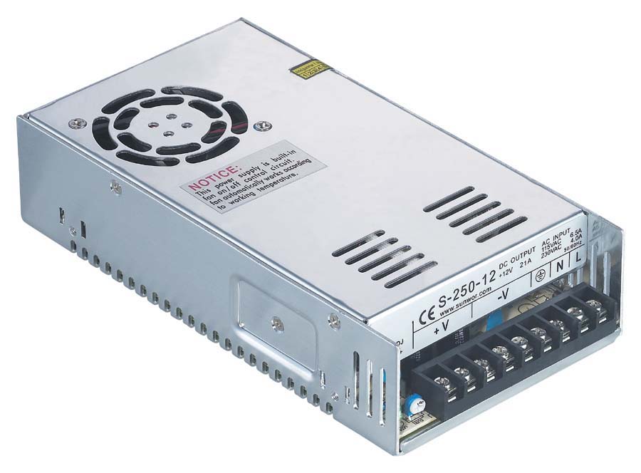 bộ nguồn Sunwor một chiều 250W