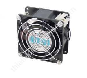 F2E-8025-S-Quạt hút 24VDC, KT khối 80x80x25